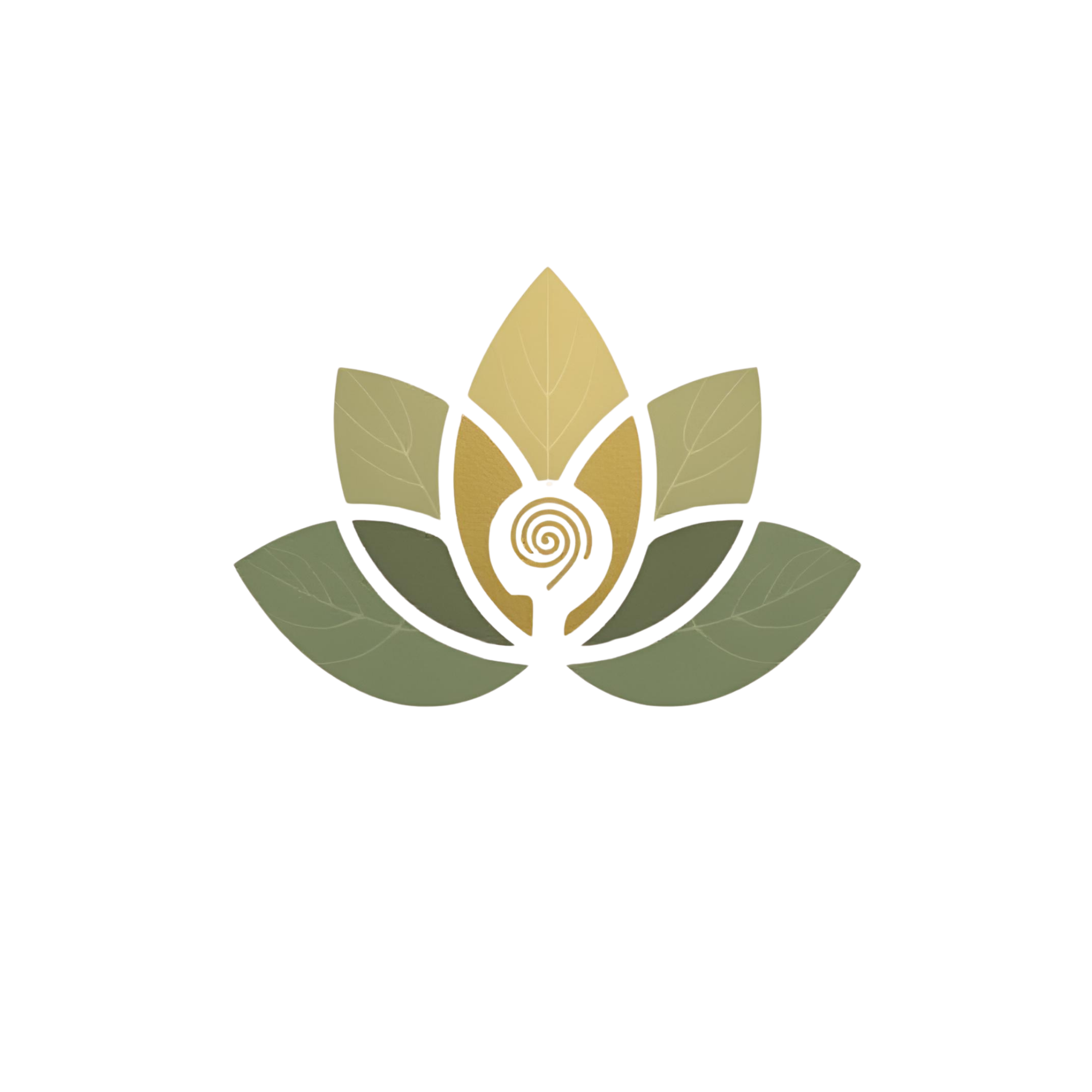 Ayurveda wellness clinic logo
